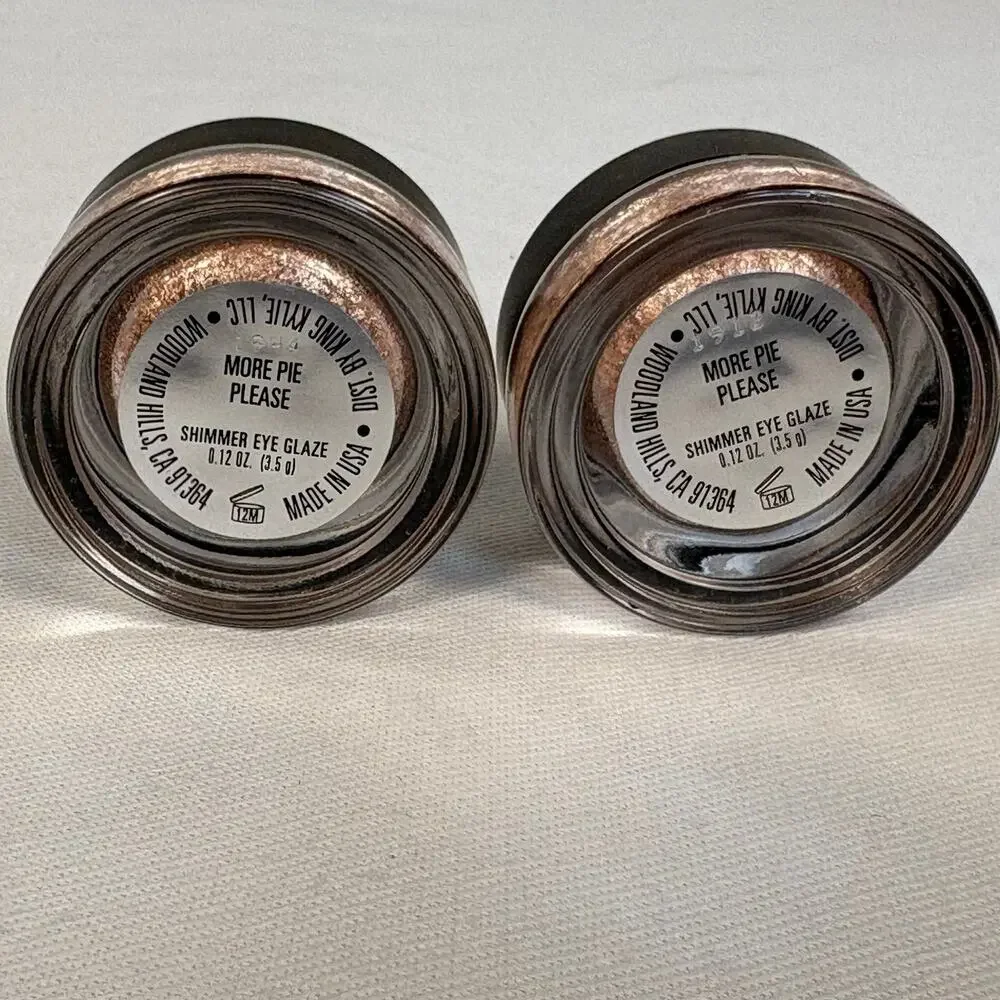 Kylie Cosmetics Shimmer Eye Glaze More Pie Please Set of 2